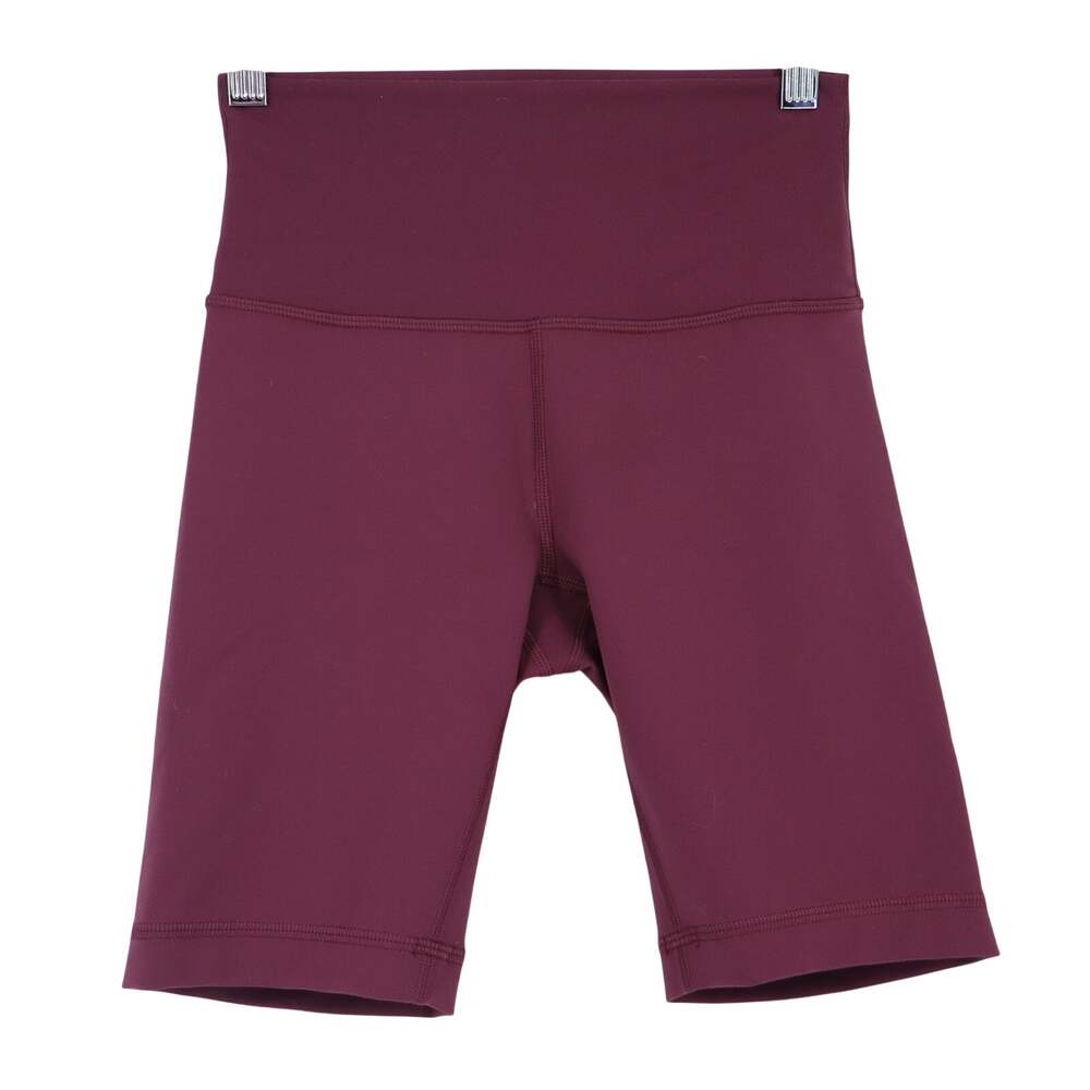 Lululemon Wunder Train High Rise Short 8" Cassis Maroon Running Yoga Women's 4